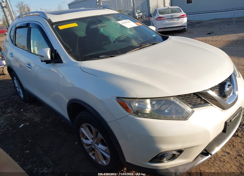 2016 NISSAN ROGUE S/SL/SV VIN: 5N1AT2MV7GC836499