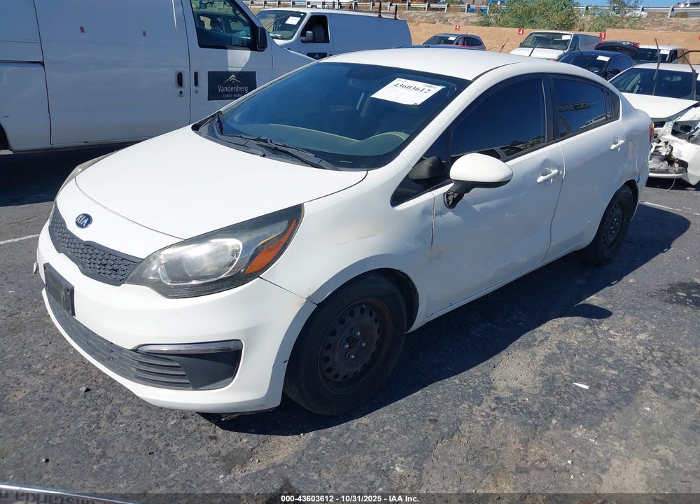 2016 KIA RIO LX VIN: KNADM4A35G6620174