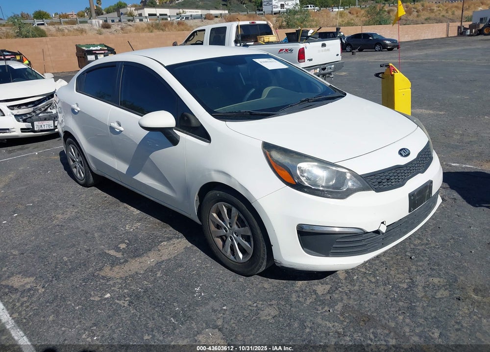 2016 KIA RIO LX VIN: KNADM4A35G6620174