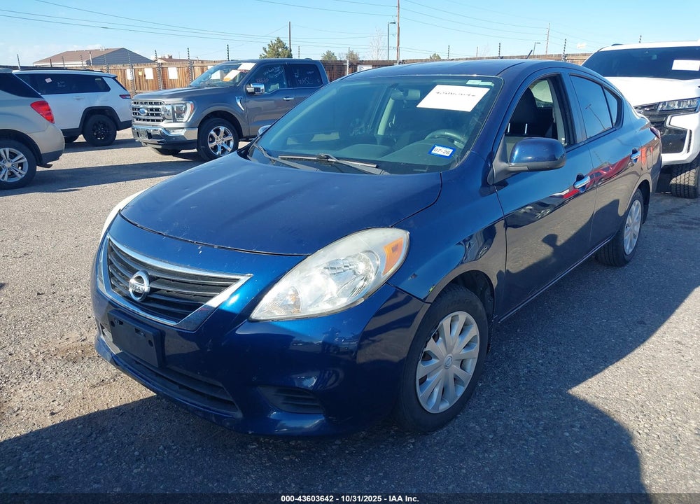 2013 NISSAN VERSA 1.6 SV VIN: 3N1CN7AP8DL884560