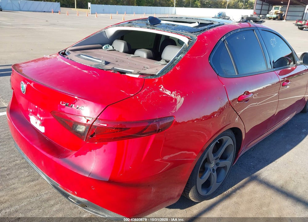 2018 ALFA ROMEO GIULIA AWD VIN: ZARFAEDNXJ7571486