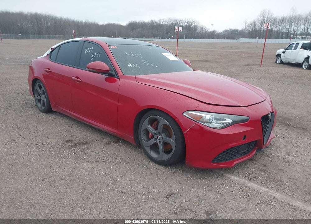 2018 ALFA ROMEO GIULIA AWD VIN: ZARFAEDNXJ7571486