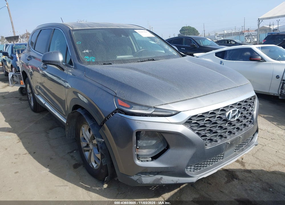2019 HYUNDAI SANTA FE SE VIN: 5NMS23AD8KH105961