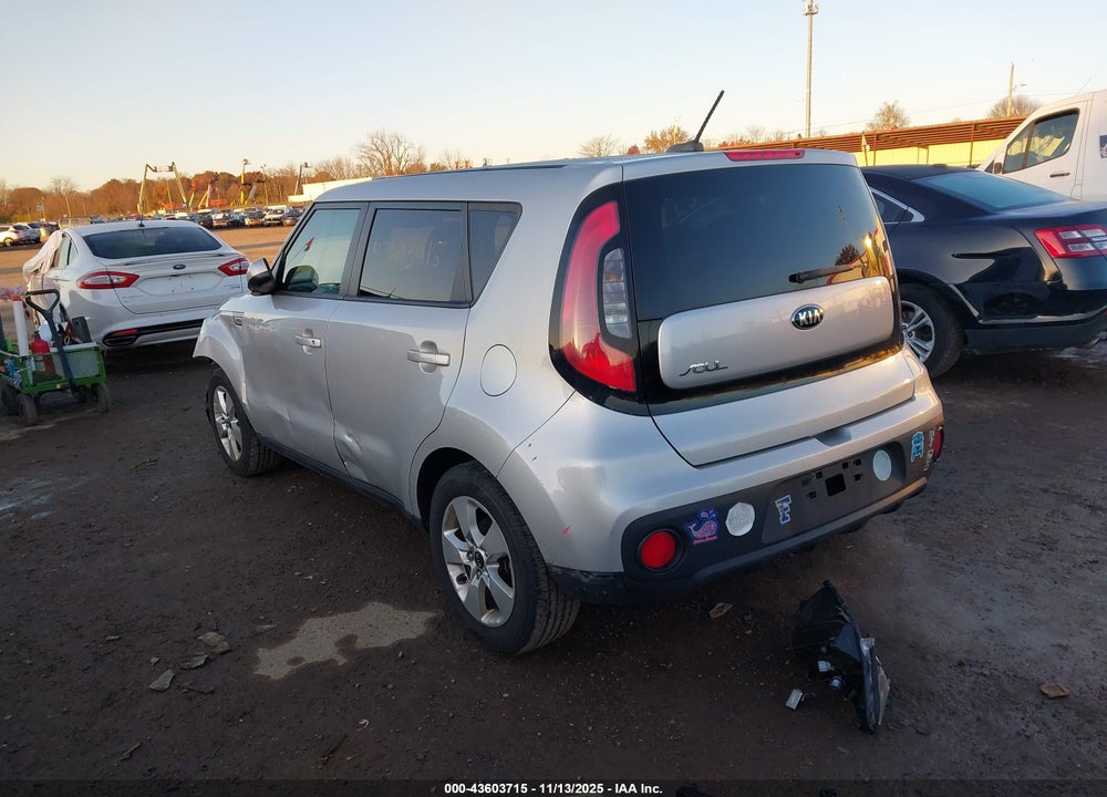 2017 KIA SOUL VIN: KNDJN2A24H7479012