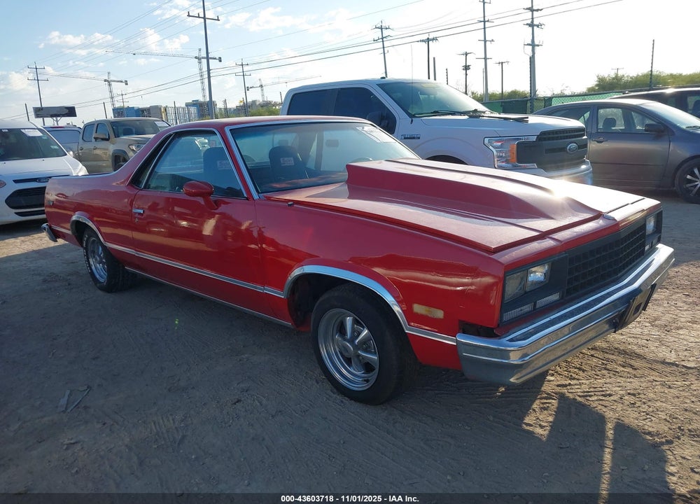 1983 CHEVROLET EL CAMINO VIN: 1GCCW80H5DR253378