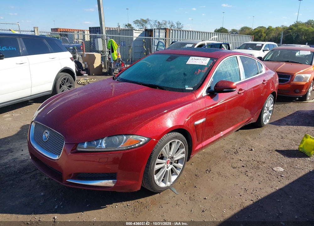 2013 JAGUAR XF I4 T VIN: SAJWA0ESXDPS92708