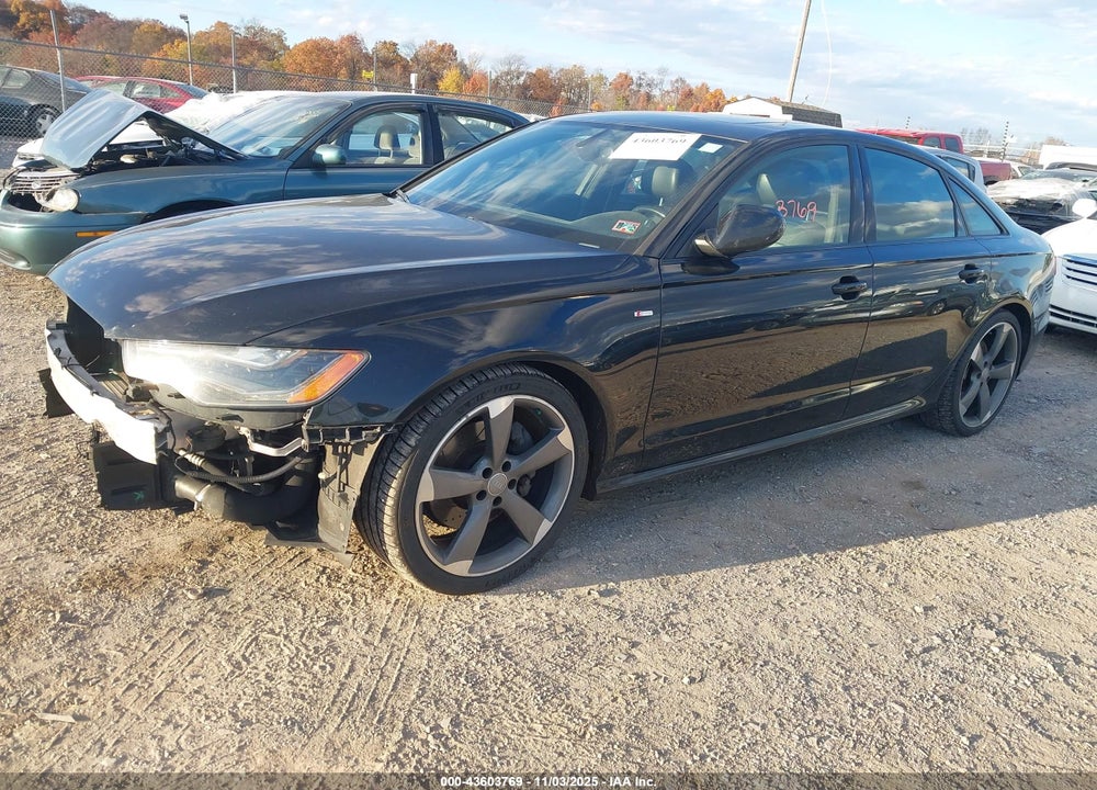 2014 AUDI A6 3.0 TDI PREMIUM PLUS VIN: WAUHMAFC6EN146070