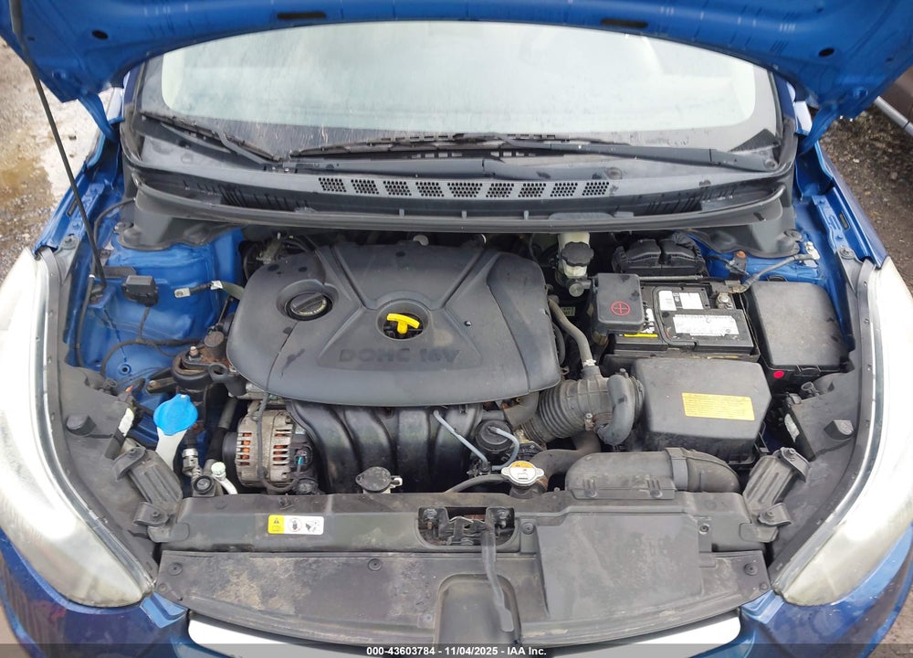 2016 HYUNDAI ELANTRA SE VIN: 5NPDH4AE6GH712506
