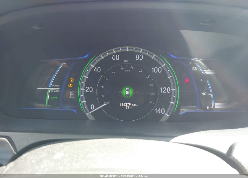 2017 HONDA ACCORD HYBRID EX-L VIN: JHMCR6F5XHC028549