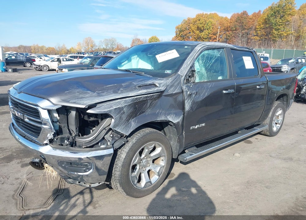 2019 RAM 1500 BIG HORN/LONE STAR 4X4 5'7 BOX VIN: 1C6SRFFT5KN797328