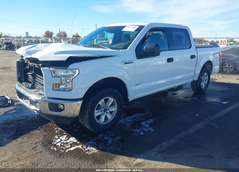 2015 FORD F-150 XLT VIN: 1FTEW1EP4FKD83700