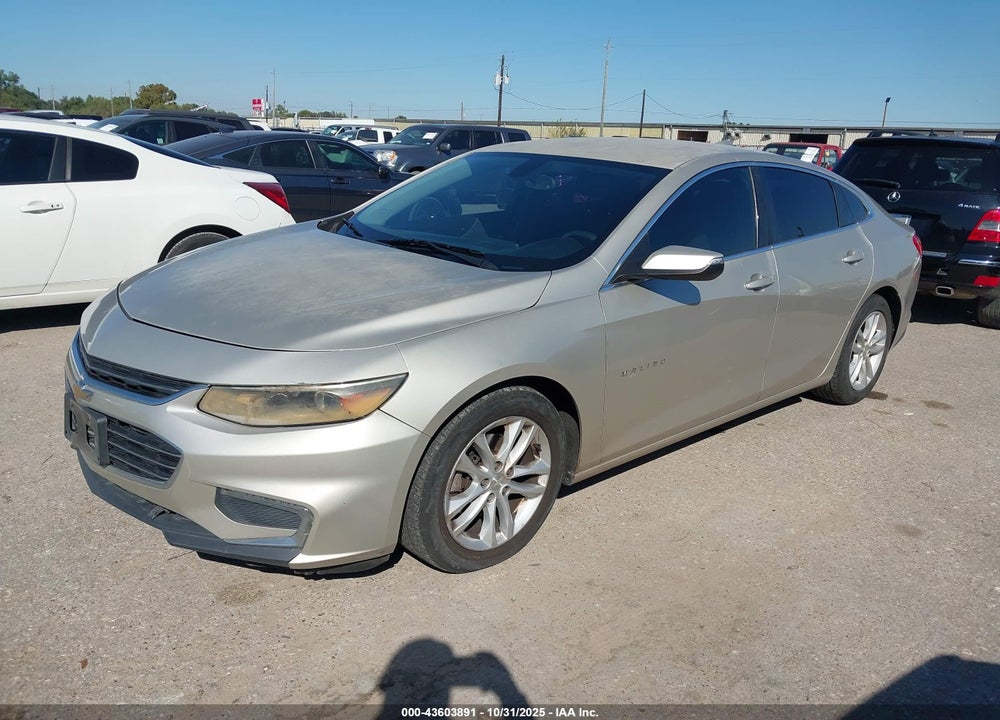 2016 CHEVROLET MALIBU VIN: 1G1ZE5ST6GF326723