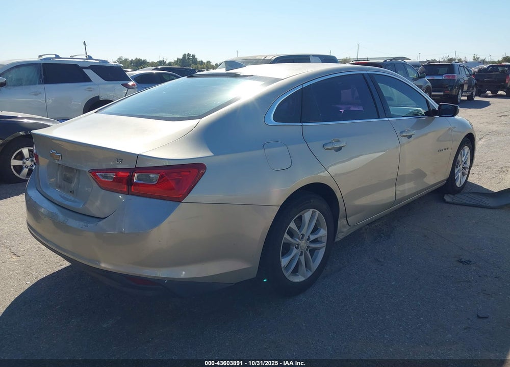 2016 CHEVROLET MALIBU VIN: 1G1ZE5ST6GF326723