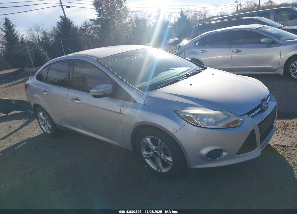2013 FORD FOCUS SE VIN: 1FADP3F21DL360279