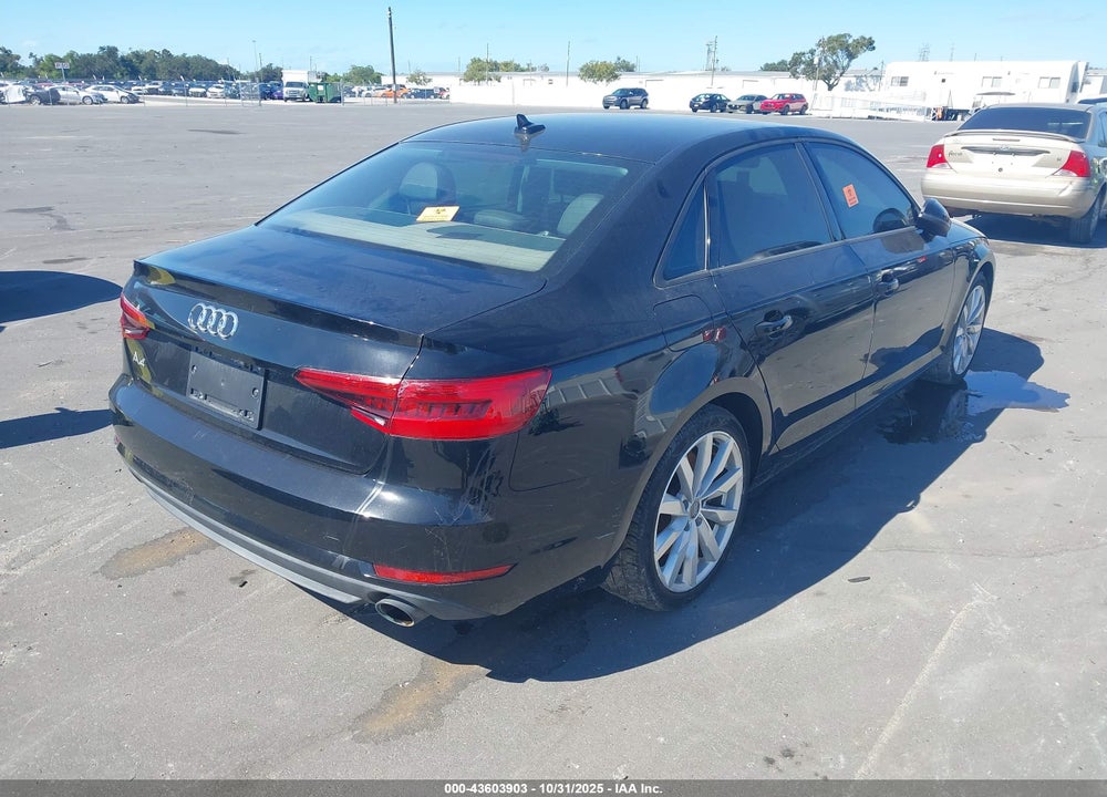 2017 AUDI A4 2.0T PREMIUM VIN: WAUGNAF49HN021585
