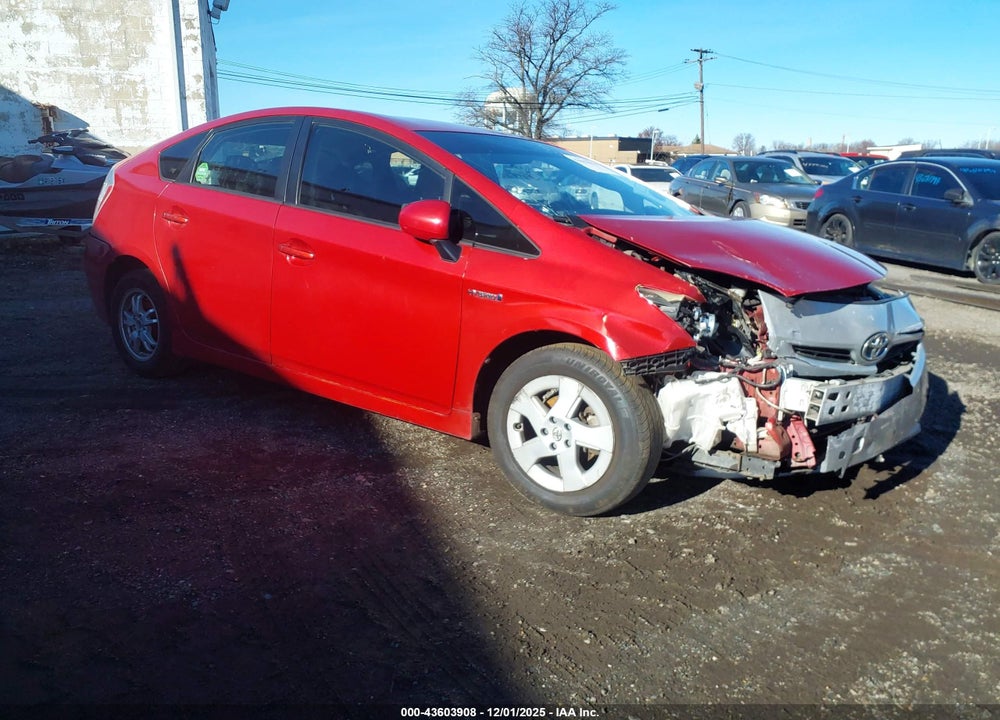 2011 TOYOTA PRIUS TWO VIN: JTDKN3DU5B1472491