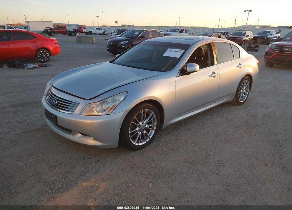 2008 INFINITI G35 VIN: JNKBV61E68M225372