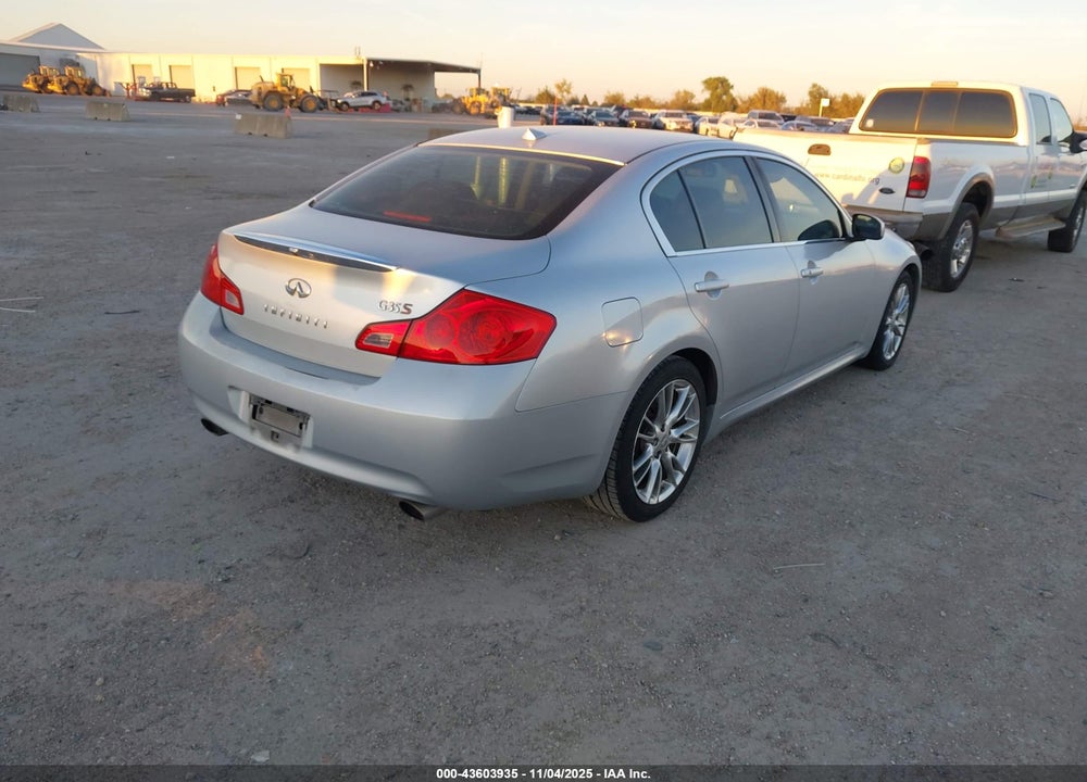 2008 INFINITI G35 VIN: JNKBV61E68M225372