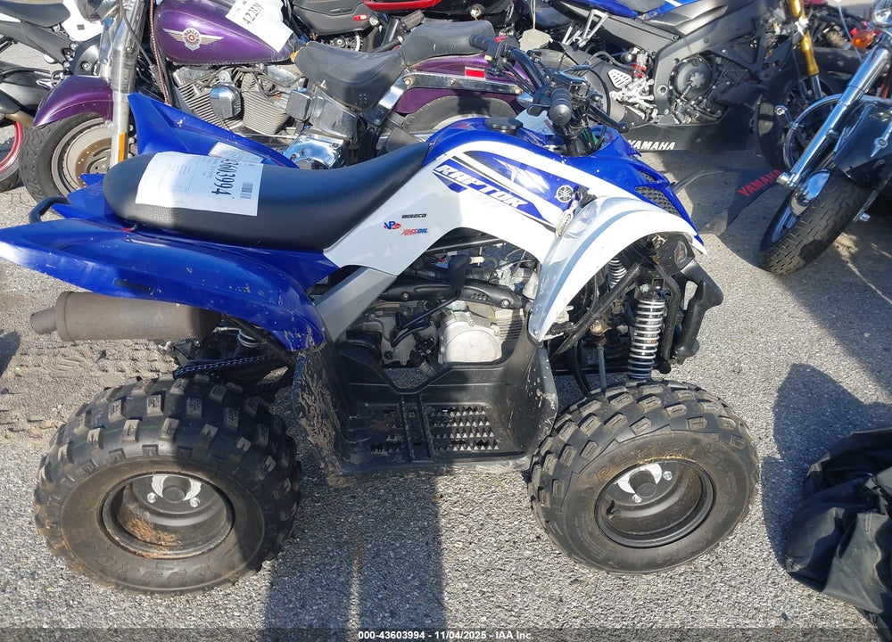 2018 YAMAHA YFM90 R VIN: RF3AB11Y5JT016475