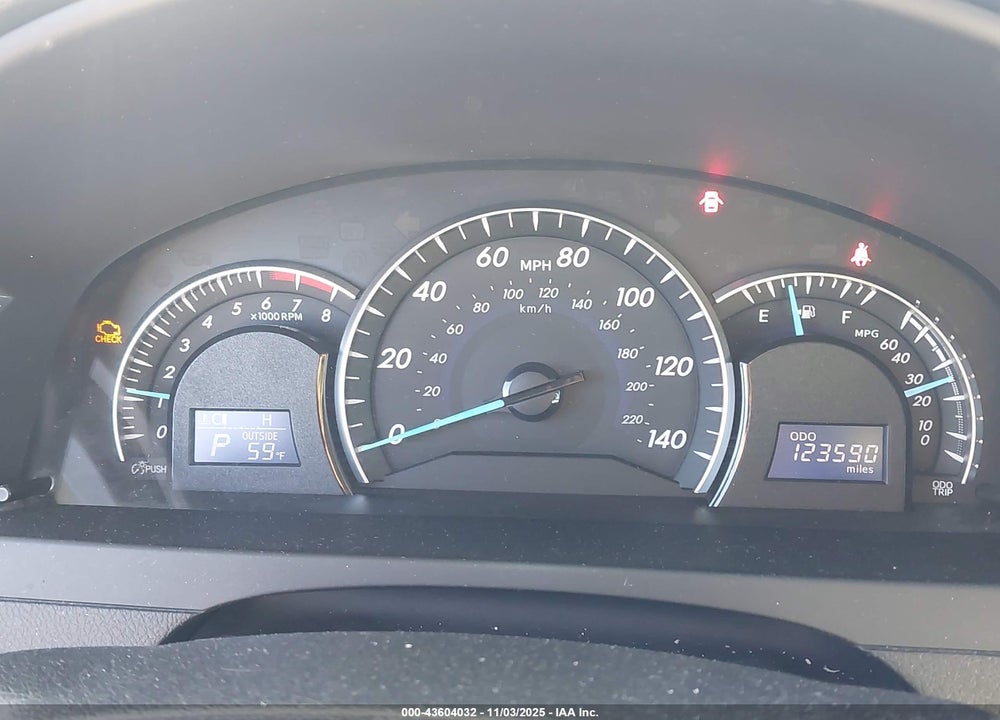 2012 TOYOTA CAMRY VIN: 4T4BF1FK0CR234000