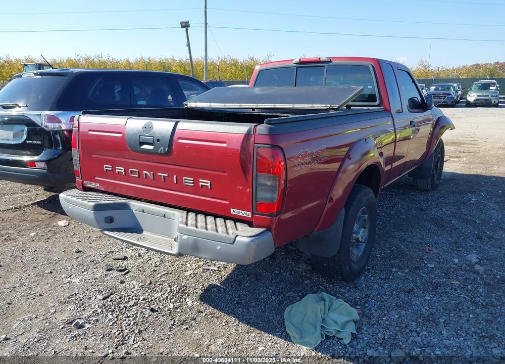 2004 NISSAN FRONTIER XE-V6 VIN: 1N6ED26Y34C408609