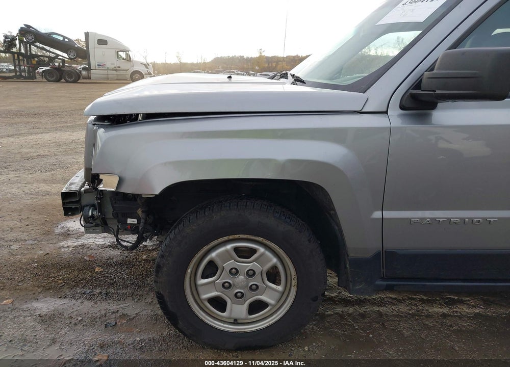 2016 JEEP PATRIOT VIN: 1C4NJPBA4GD659316