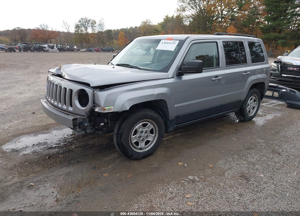 2016 JEEP PATRIOT VIN: 1C4NJPBA4GD659316