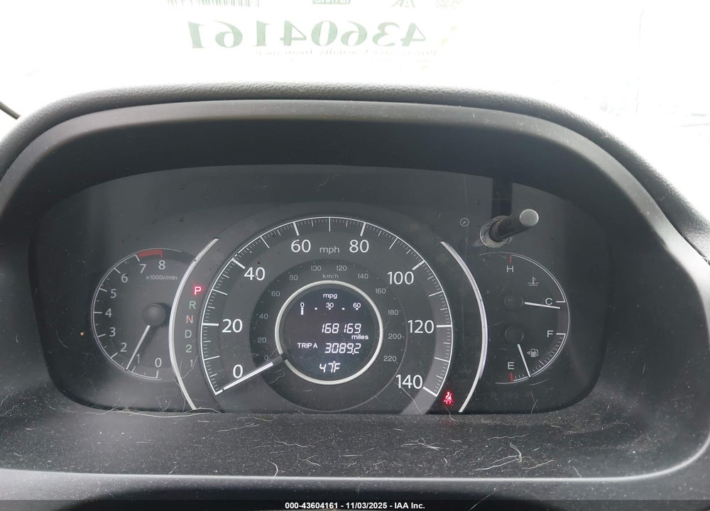 2014 HONDA CR-V LX VIN: 2HKRM4H35EH721989