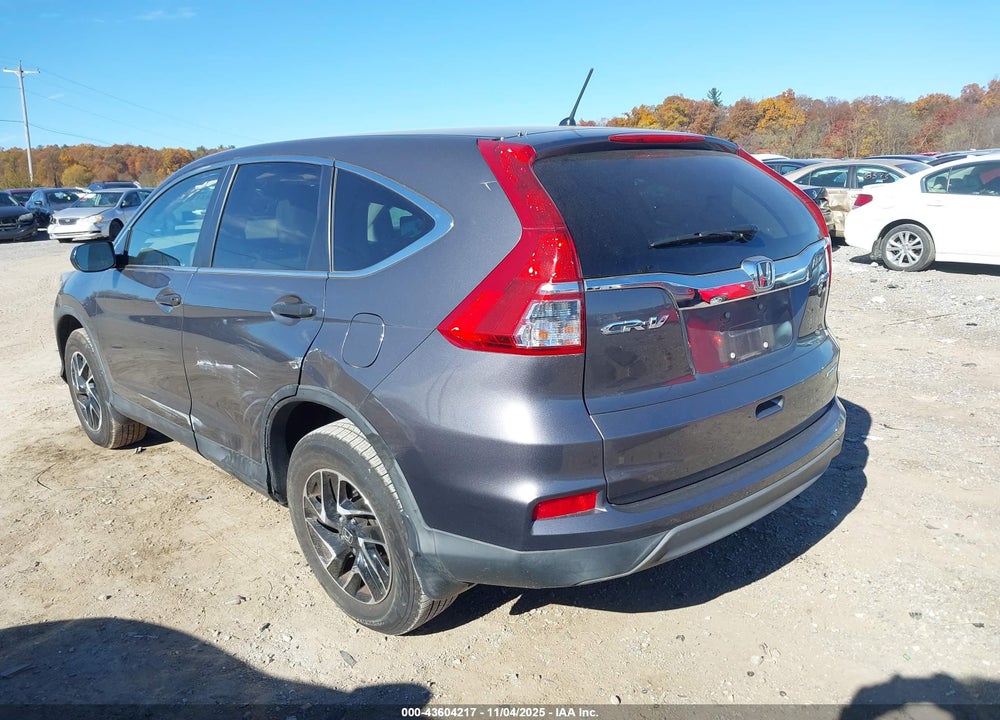 2016 HONDA CR-V VIN: 2HKRM4H46GH720555