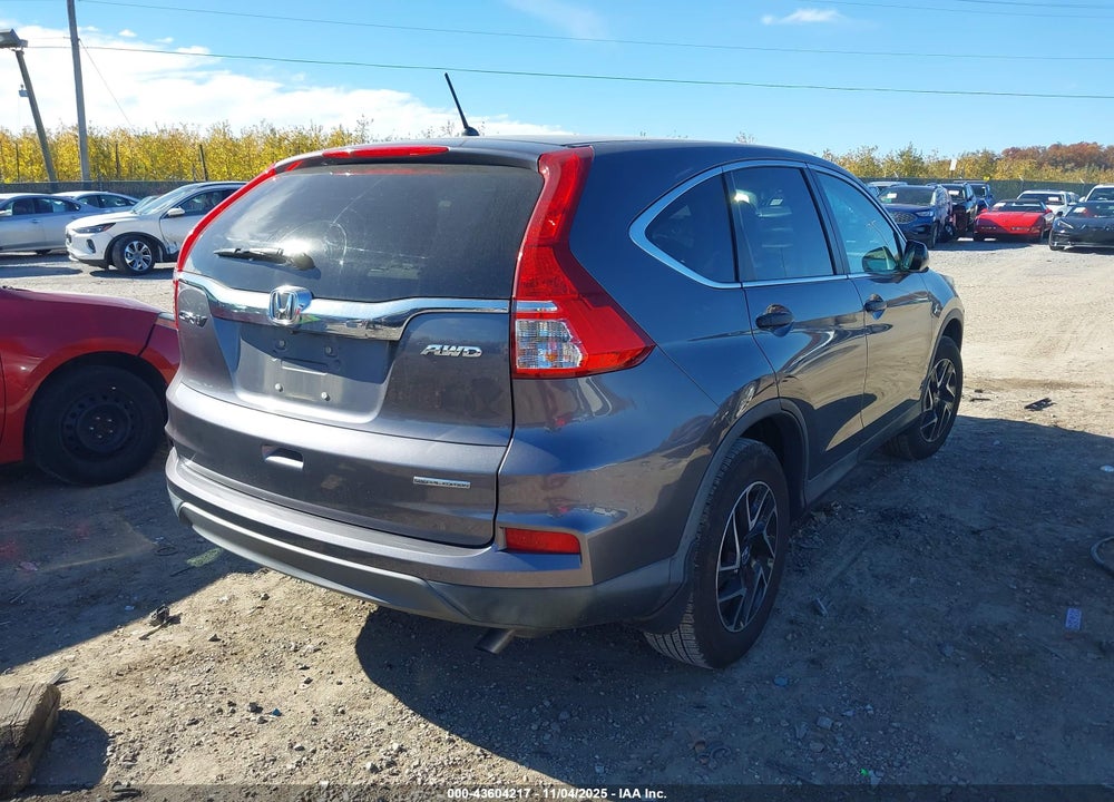 2016 HONDA CR-V VIN: 2HKRM4H46GH720555