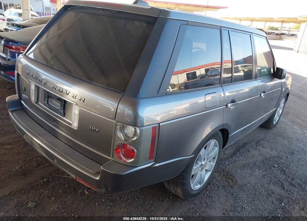 2007 LAND ROVER RANGE ROVER VIN: SALMF15407A242205