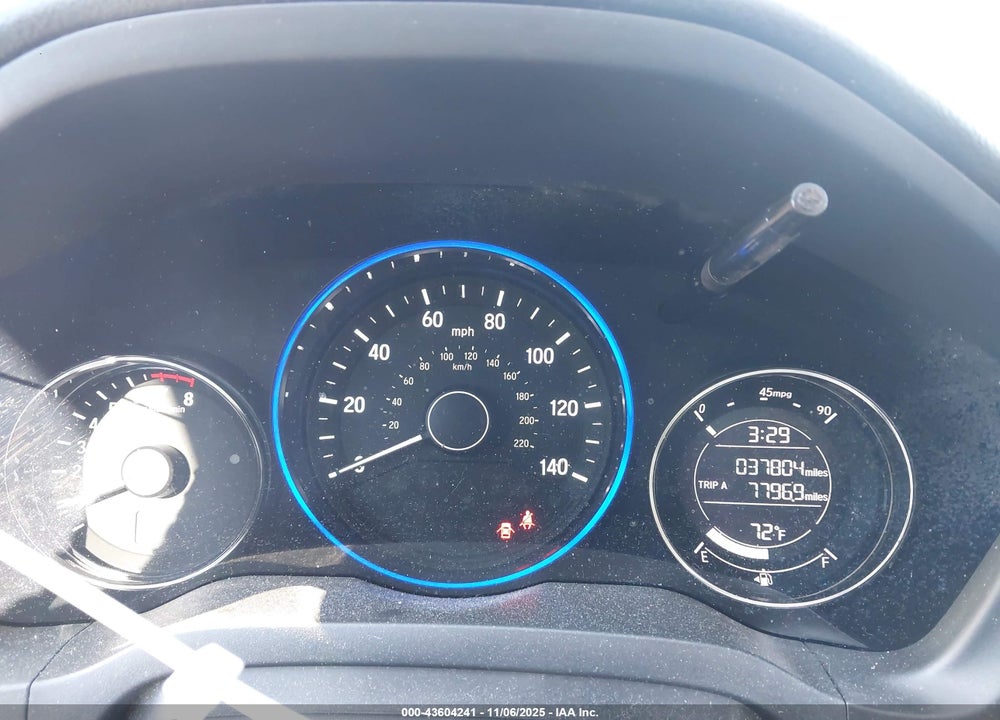 2016 HONDA HR-V EX VIN: 3CZRU6H57GM719293
