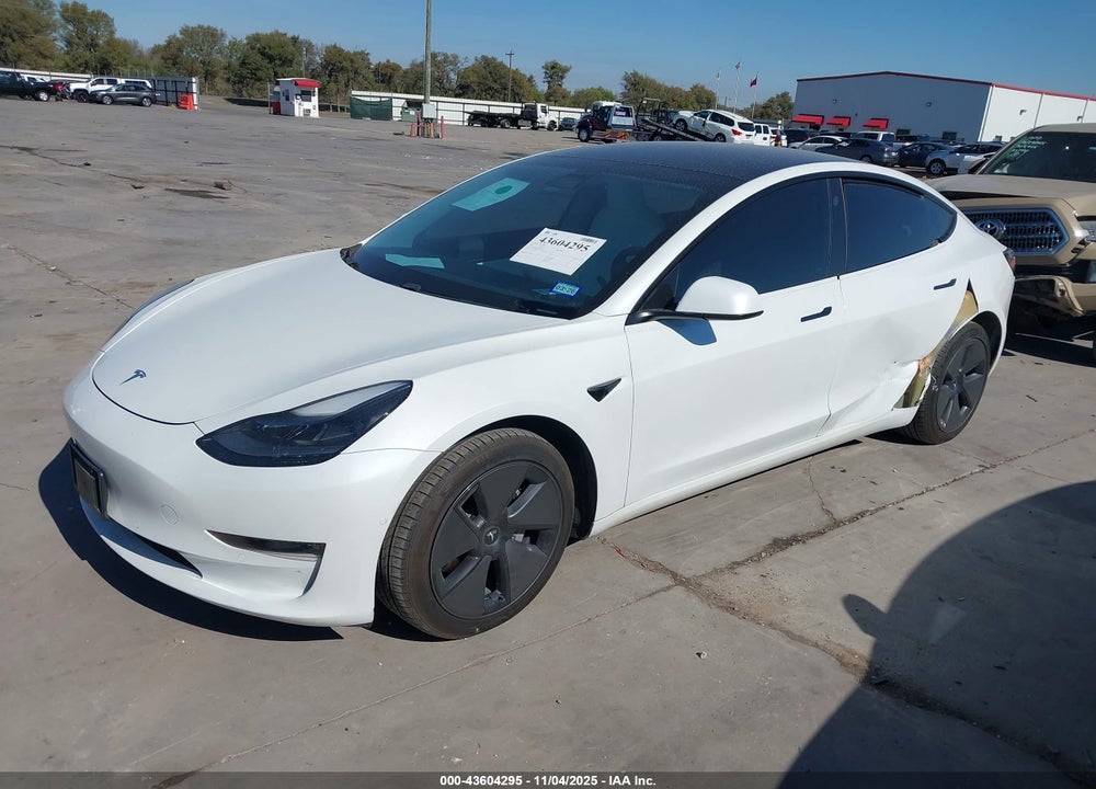 2021 TESLA MODEL 3 VIN: 5YJ3E1EB5MF903301