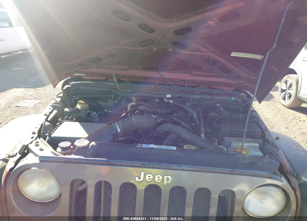 2008 JEEP WRANGLER X RHD VIN: 1J4FZ24188L627273