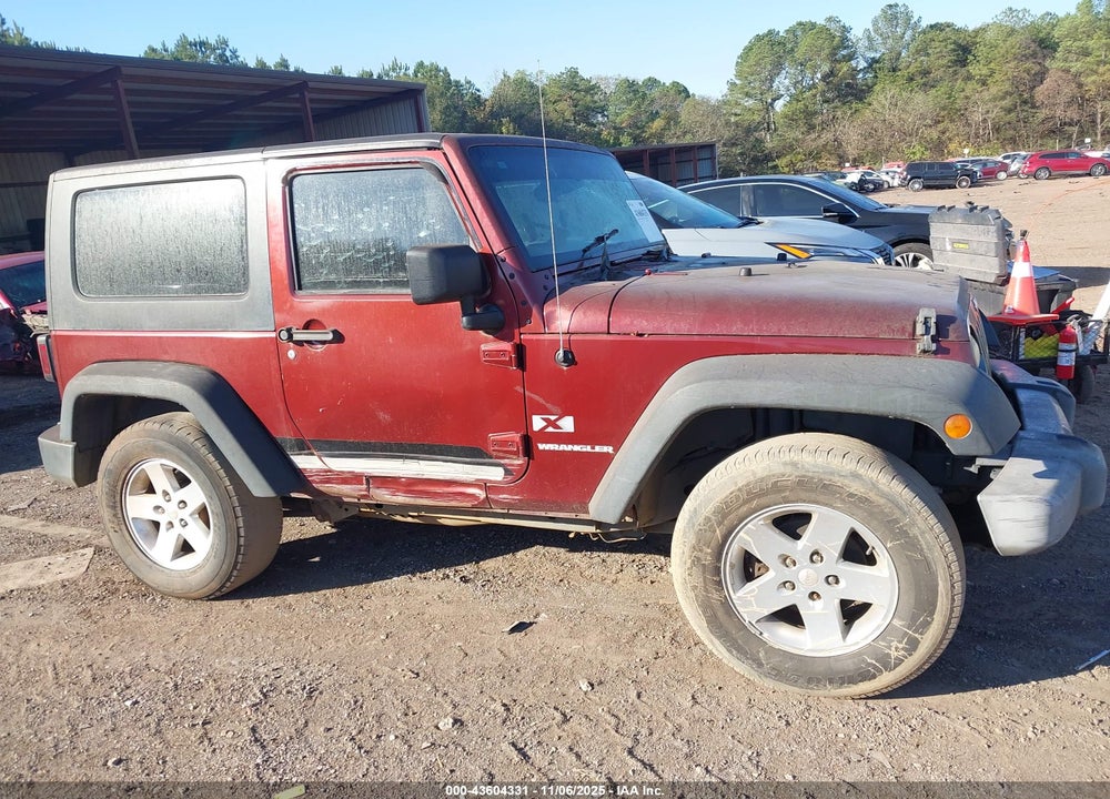 2008 JEEP WRANGLER X RHD VIN: 1J4FZ24188L627273