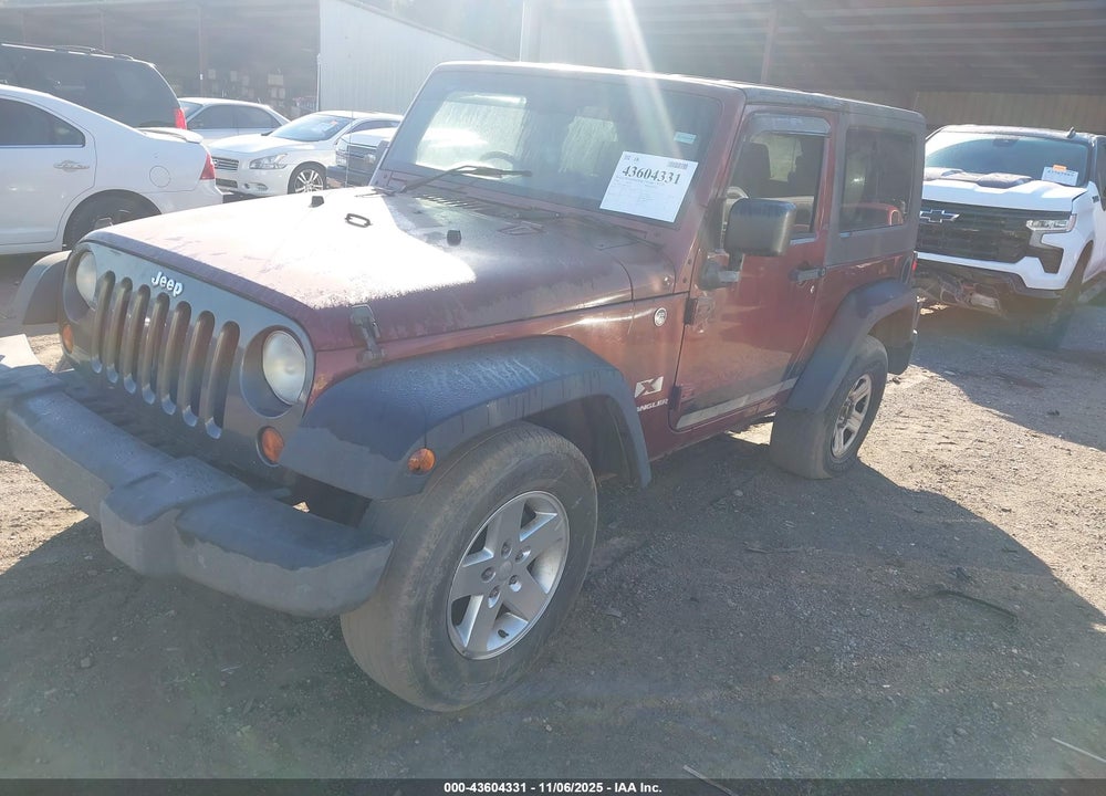 2008 JEEP WRANGLER X RHD VIN: 1J4FZ24188L627273