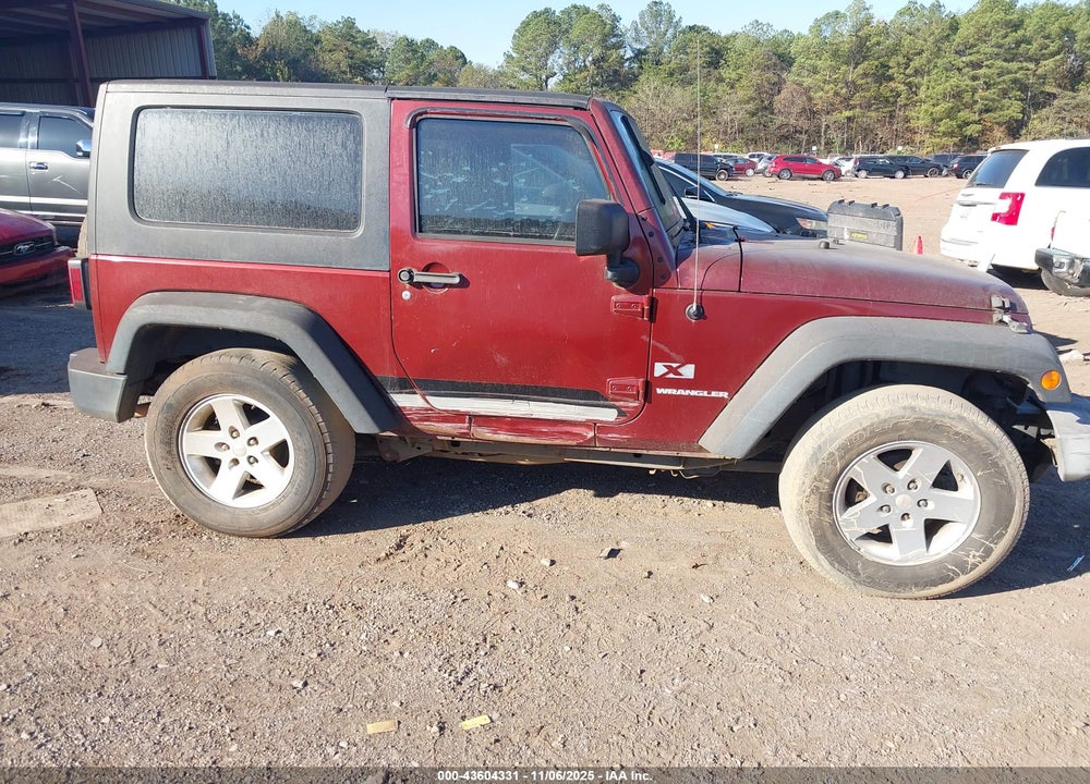2008 JEEP WRANGLER X RHD VIN: 1J4FZ24188L627273