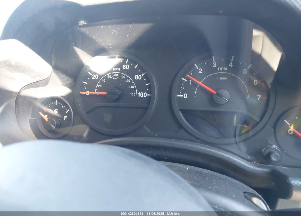 2008 JEEP WRANGLER X RHD VIN: 1J4FZ24188L627273