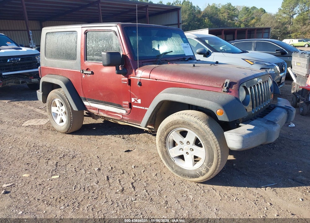 2008 JEEP WRANGLER X RHD VIN: 1J4FZ24188L627273