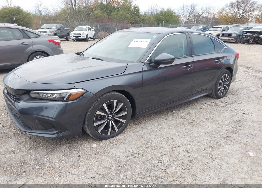 2022 HONDA CIVIC EX VIN: JHMFE1F71NX008515