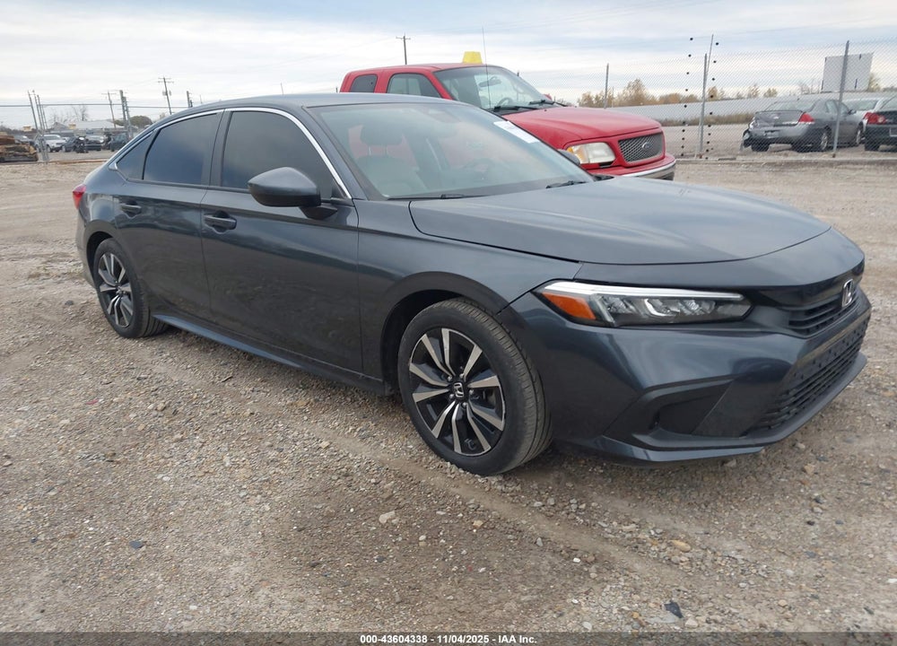 2022 HONDA CIVIC EX VIN: JHMFE1F71NX008515