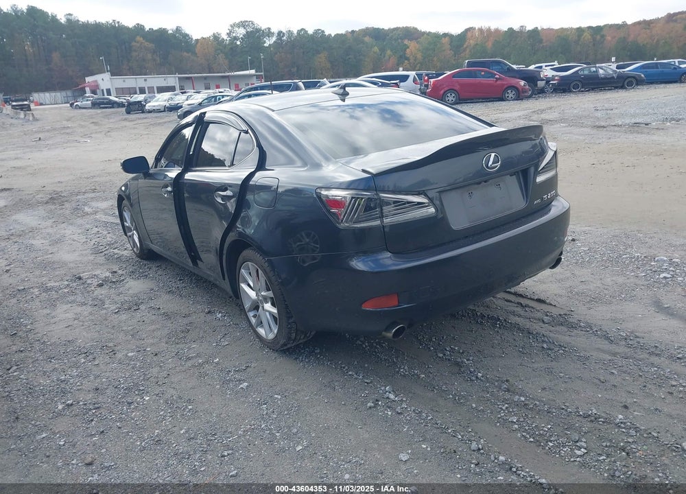 2011 LEXUS IS 250 VIN: JTHCF5C26B5051318