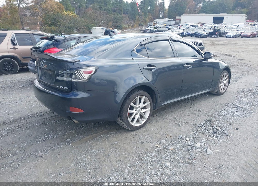 2011 LEXUS IS 250 VIN: JTHCF5C26B5051318