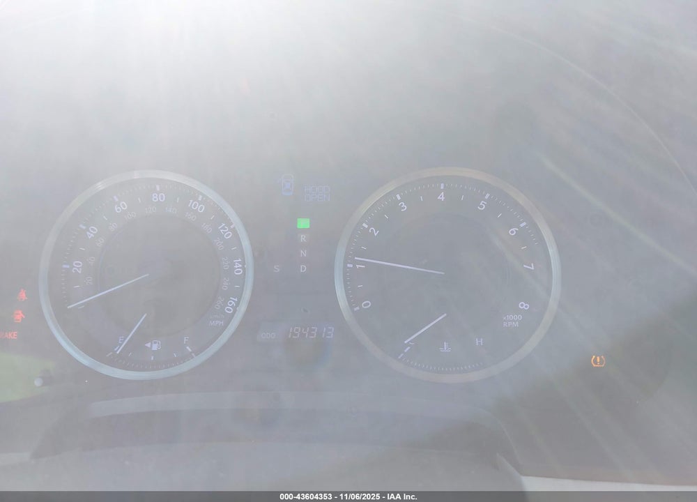 2011 LEXUS IS 250 VIN: JTHCF5C26B5051318