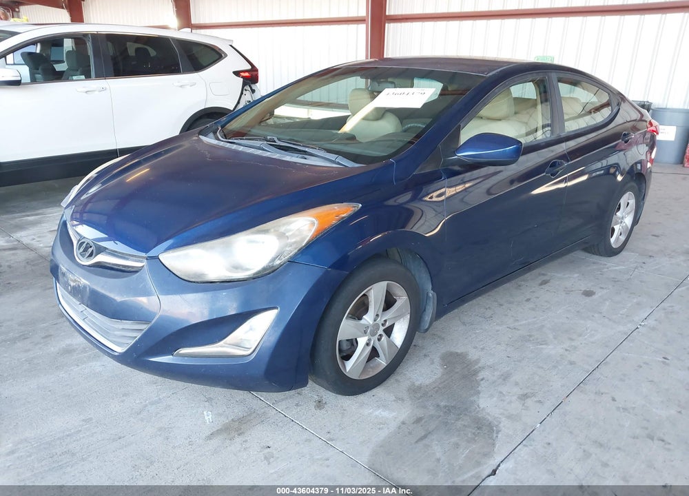 2013 HYUNDAI ELANTRA GLS/LIMITED VIN: KMHDH4AE6DU487775