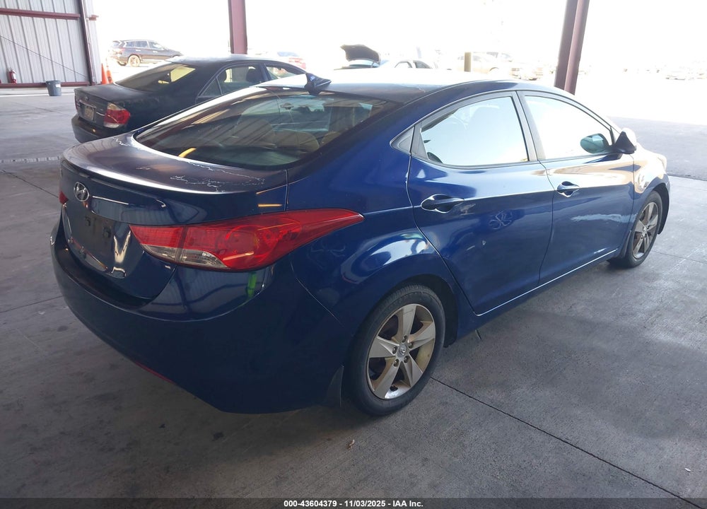 2013 HYUNDAI ELANTRA GLS/LIMITED VIN: KMHDH4AE6DU487775