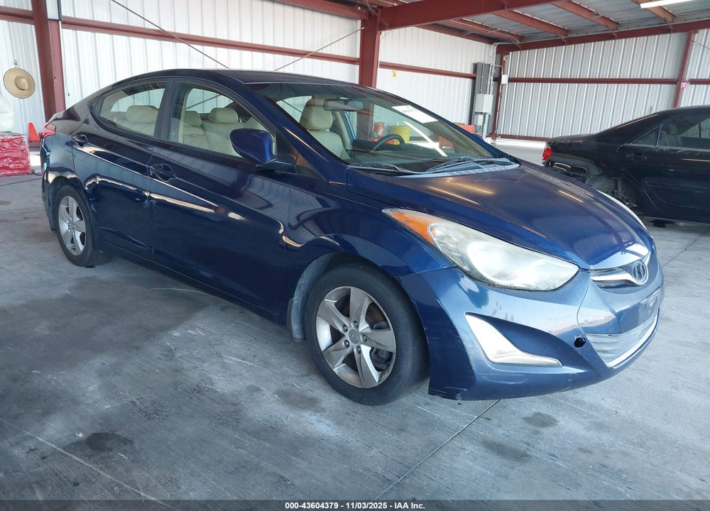2013 HYUNDAI ELANTRA GLS/LIMITED VIN: KMHDH4AE6DU487775