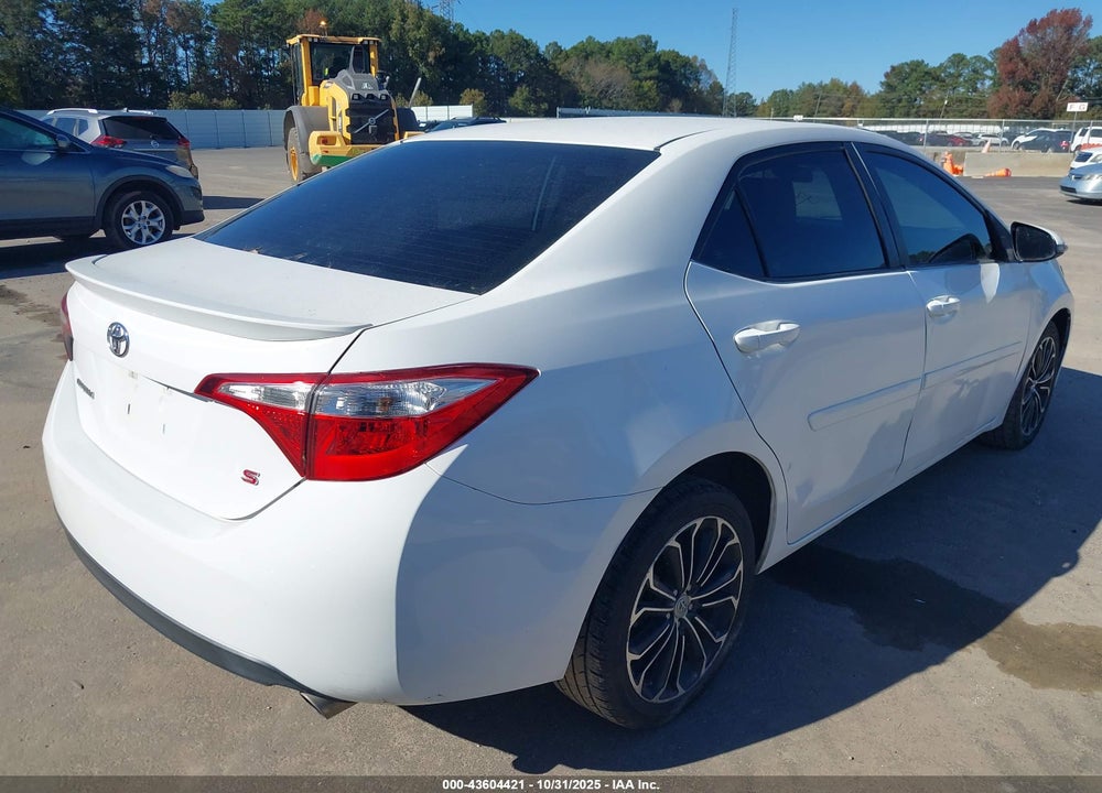 2016 TOYOTA COROLLA S PLUS VIN: 5YFBURHEXGP537203