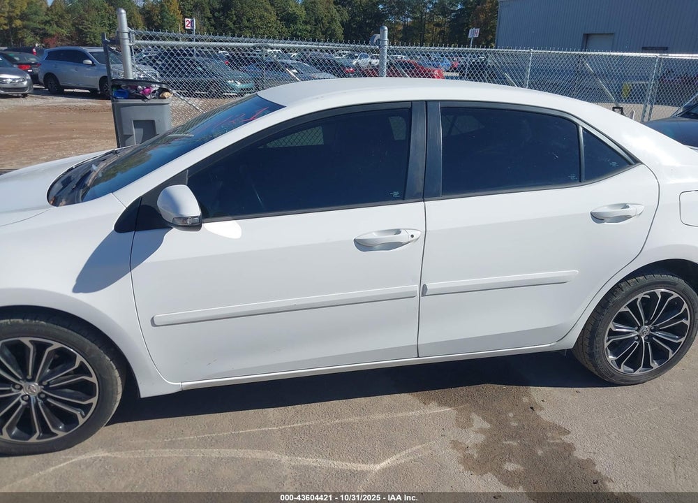 2016 TOYOTA COROLLA S PLUS VIN: 5YFBURHEXGP537203