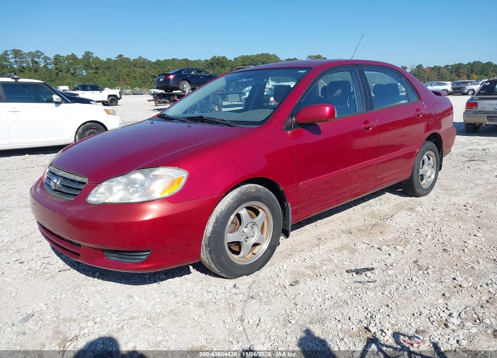 2004 TOYOTA COROLLA LE VIN: JTDBR32E342036087